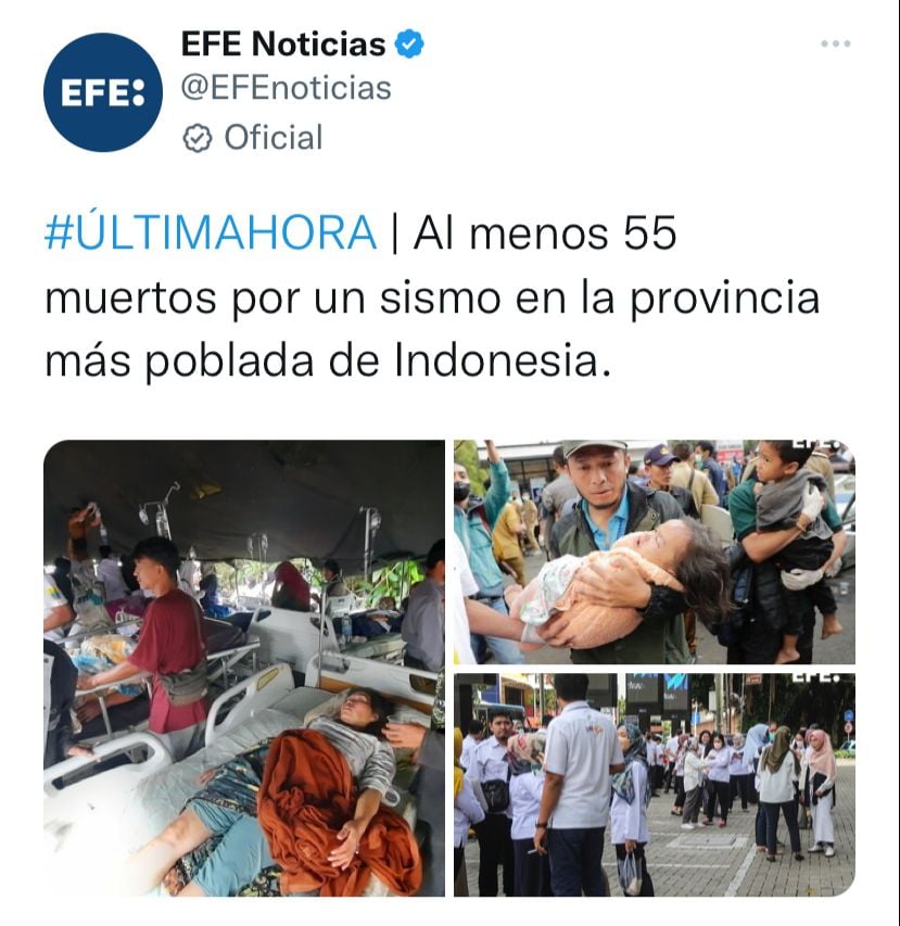 "Las víctimas siguen llegando de muchas zonas"