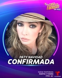 Paty Navidad habla sobre su participación en La Casa de los Famosos.