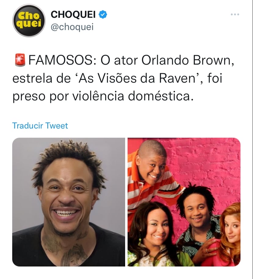 No es la primera vez que detienen a Orlando Brown