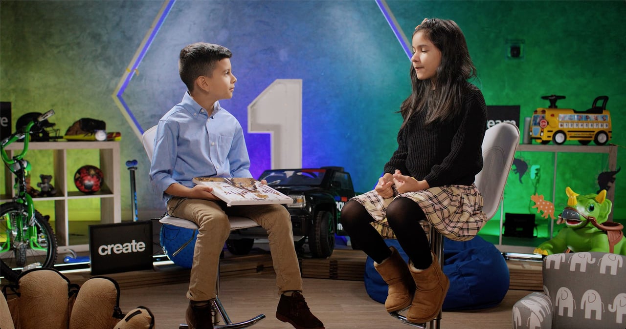 Entrepreneur Kids : Silvana the little artist who captivates with her paintings