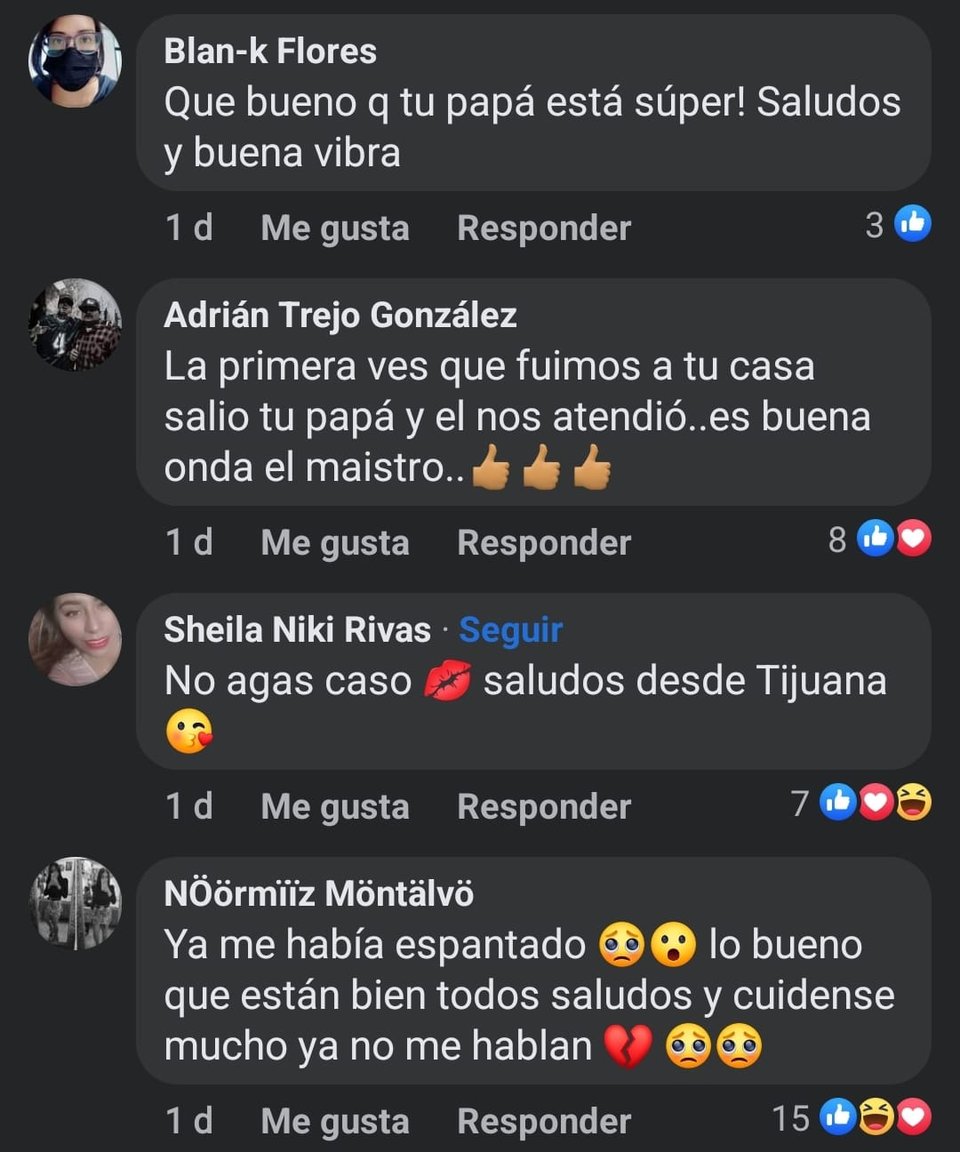 His followers support him and his father