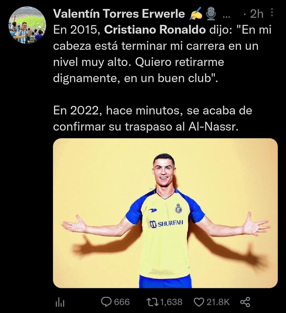¿Cuánto ganará Cristiano Ronaldo por jugar en Al Nassr?