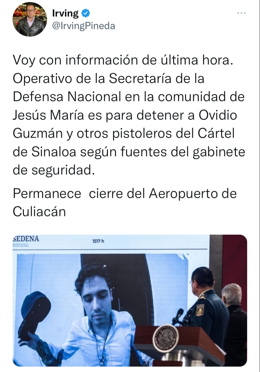 AMLO eludió pregunta sobre operativo