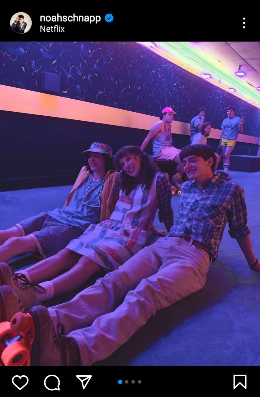 The actor Noah Schnapp achieved popularity for the series 'Stranger Things'