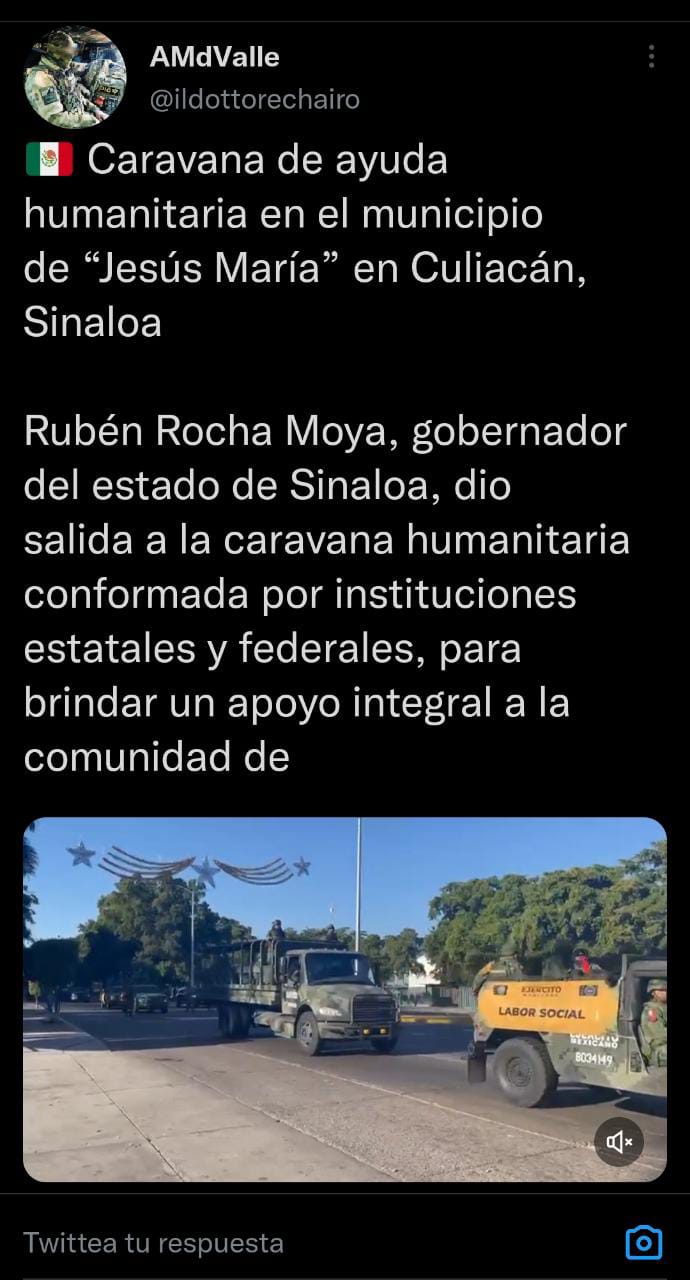 Comienza a llegar la ayuda en caravana humanitaria a sindicatura de Jesús María
