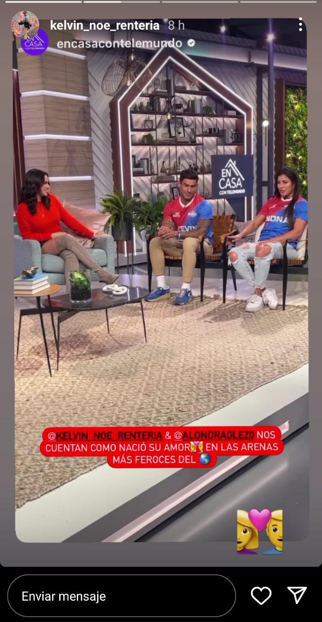 Kelvin Rentería y Alondra González habrían encontrado el amor en Exatlón Estados Unidos