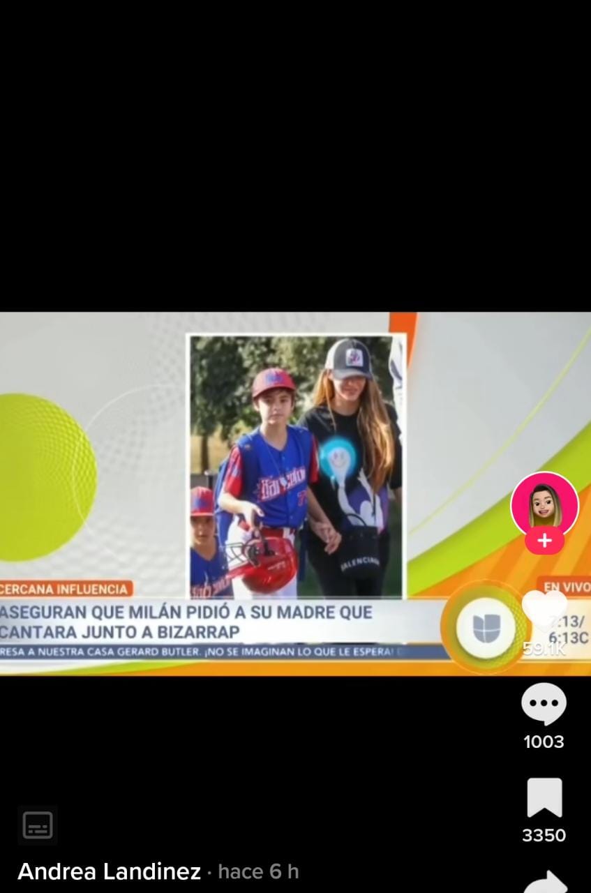El hijo de Shakira pudo haber sido el "culpable" de la canción