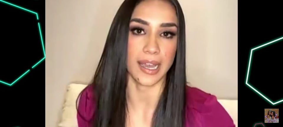 Miranda pidió usar el morado para apoyarla porque era el color favorito de su hermana