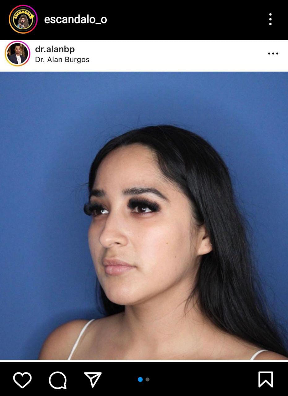 They share a photograph and reveal the true face of Eduin Caz's wife