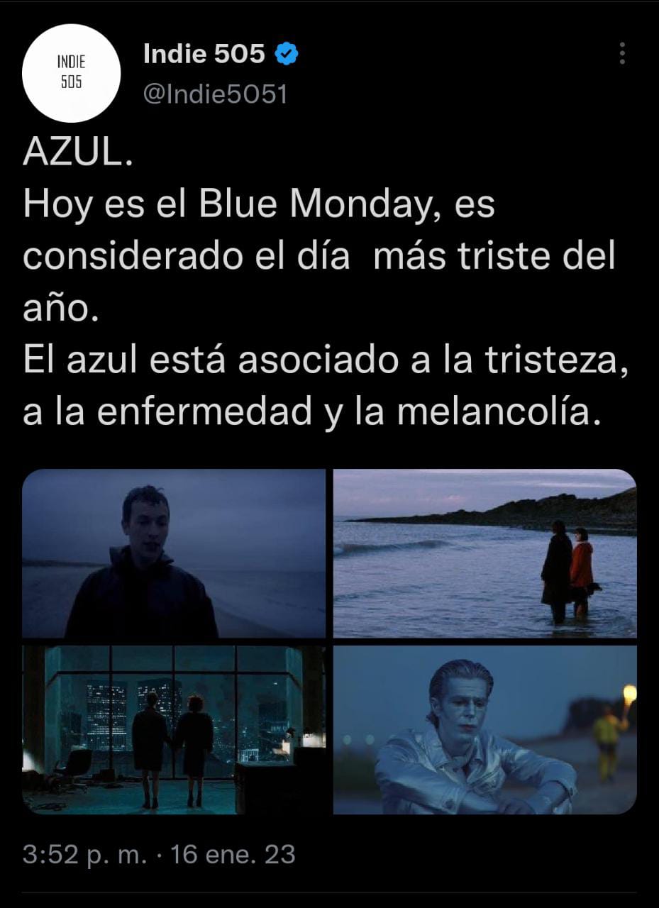 El Blue Monday comenzó como una estrategia publicitaria