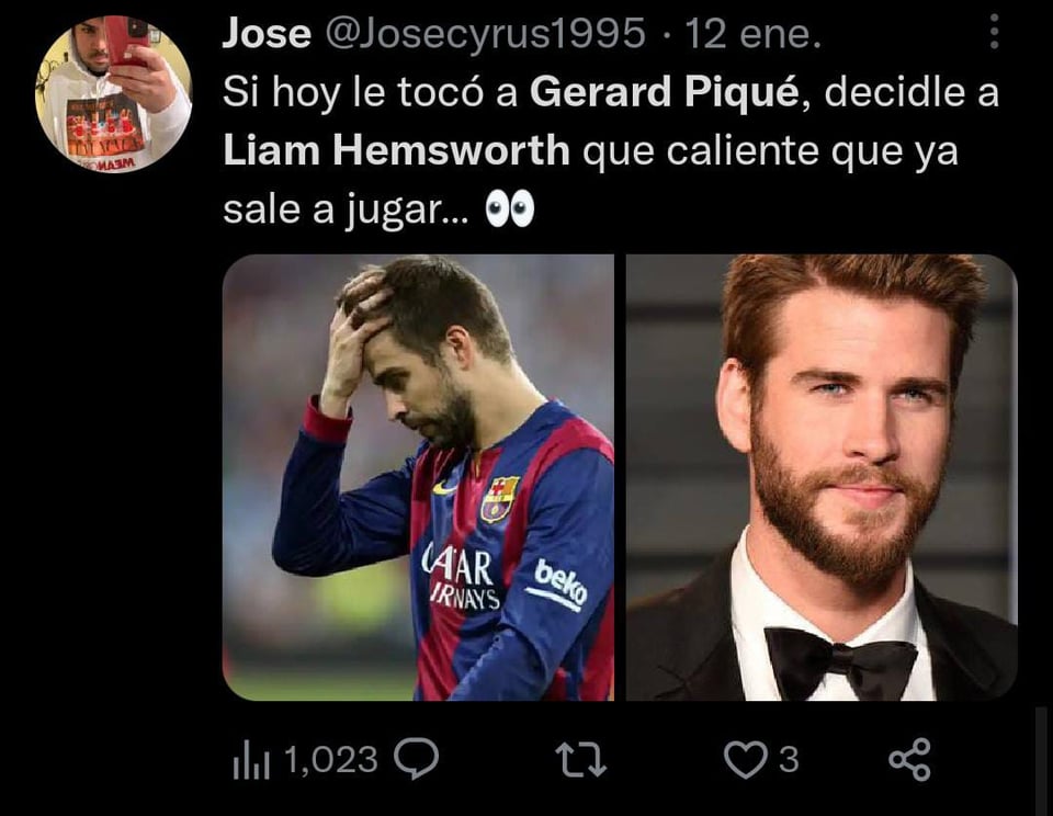 Piqué y Liam Hemsworth rompieron el corazón de dos artistas que ahora cuentan con éxitos musicales debido al dolor sufrido