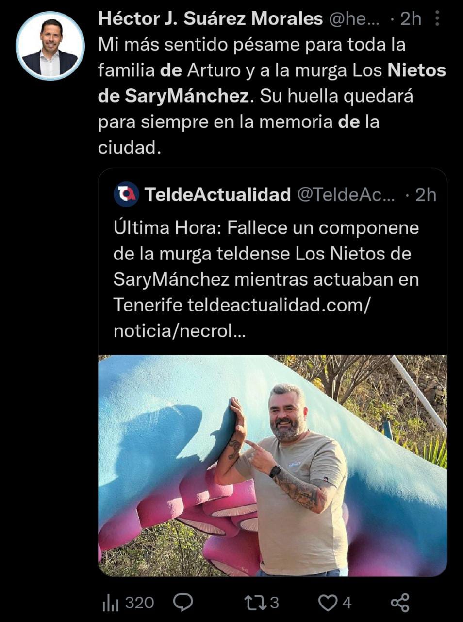 La presentación se vio cancelada mientras el actor era reanimado en el escenario