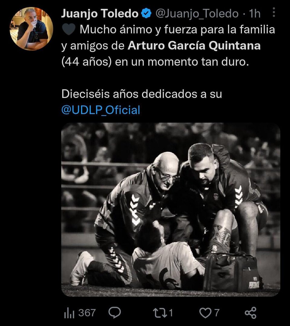 El actor y fisioterapeuta murió luego de sufrir un infarto en el escenario