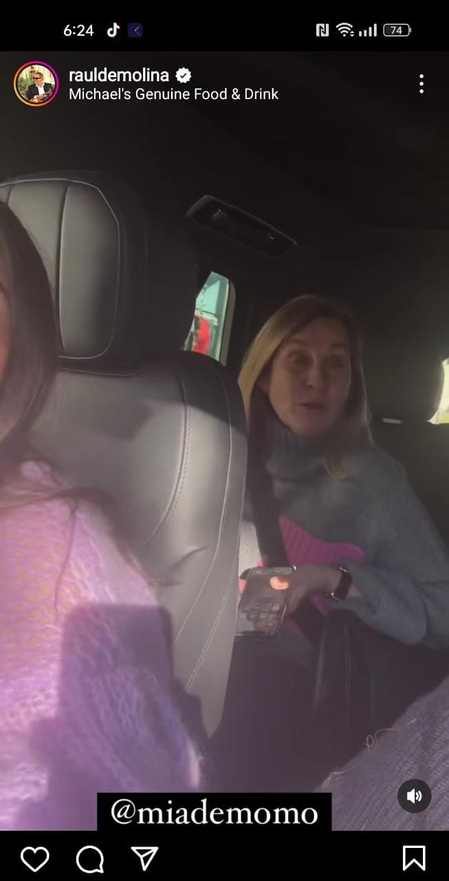 En un video compartido por Raúl de Molina bromeó sobre como su esposa iba por el puesto de Jackie Guerrido
