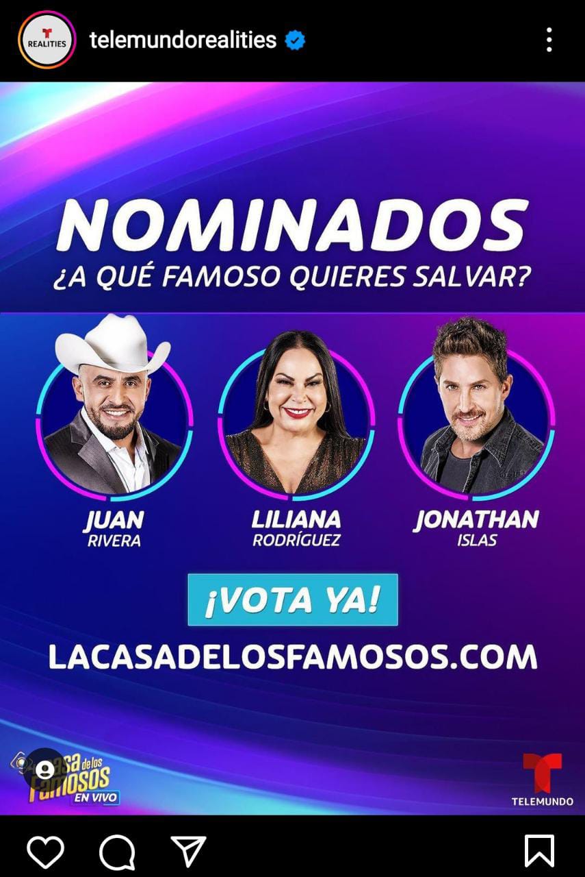 El jueves pasado se anunciaron a los primeros nominados de 'La Casa de los Famosos'