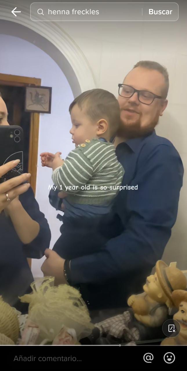 In the video shared by the TikTok user, she revealed how her husband and son took what happened