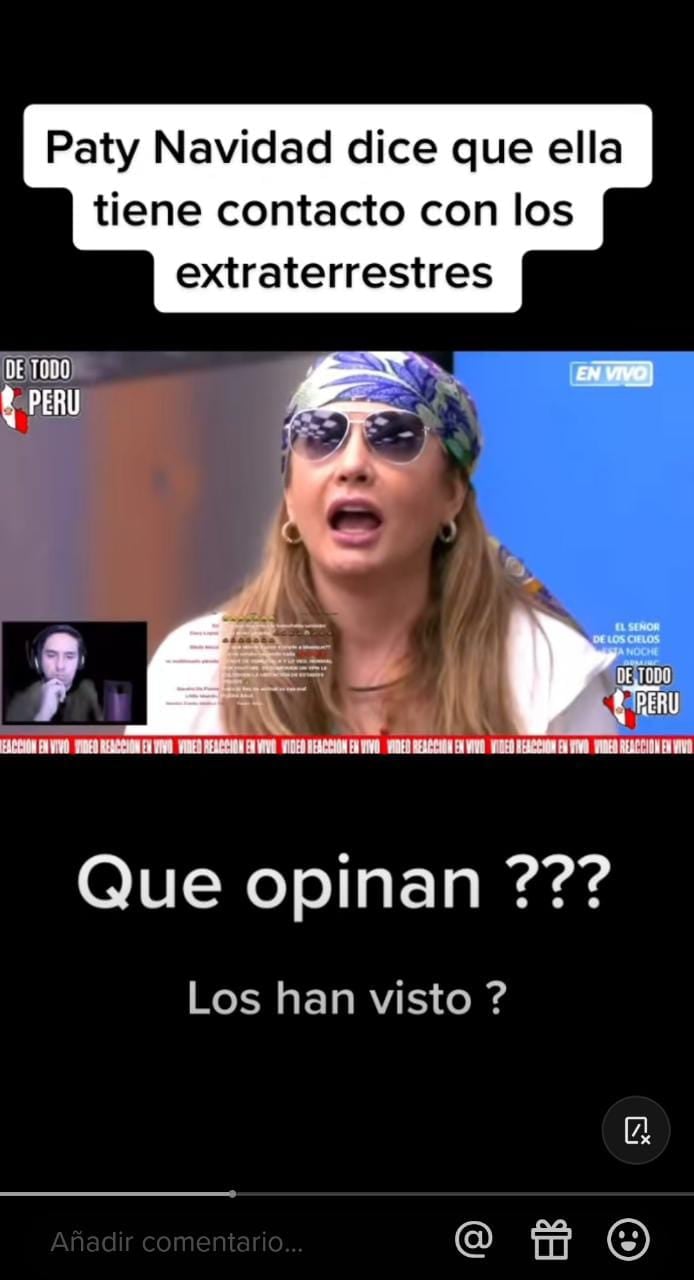 Paty Navidad asegura que los extraterrestres están entre nosotros y que ella misma no se siente de este planeta