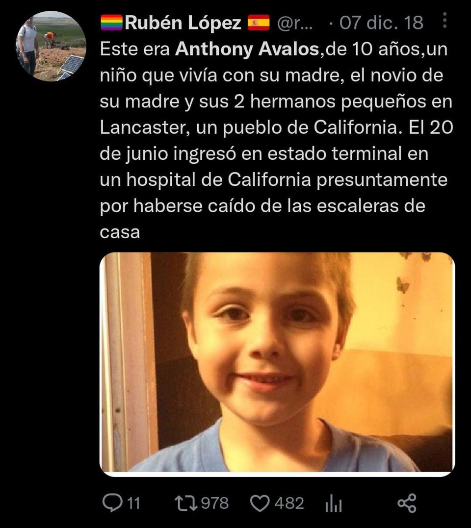 La muerte del menor llevó a que las autoridades realizaran una investigación