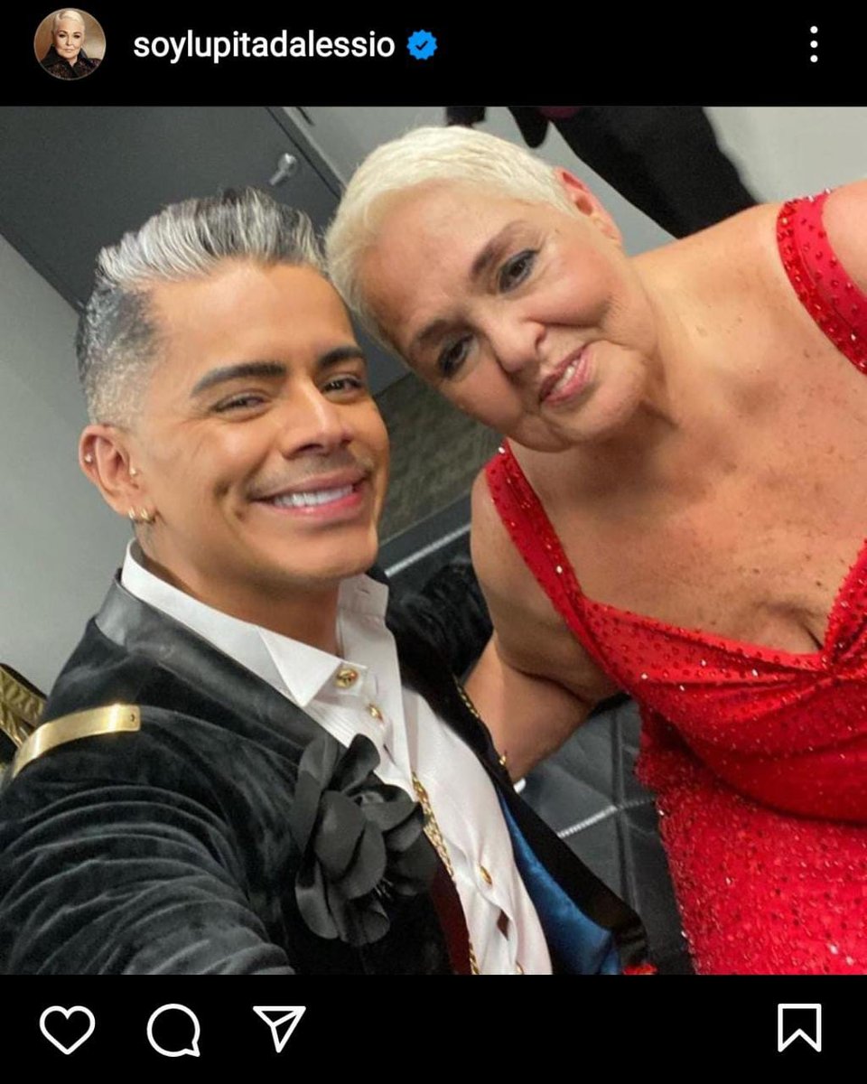Lupita D'Alessio uso sus redes sociales para dar unas palabras de despedida a Alex Peimbert