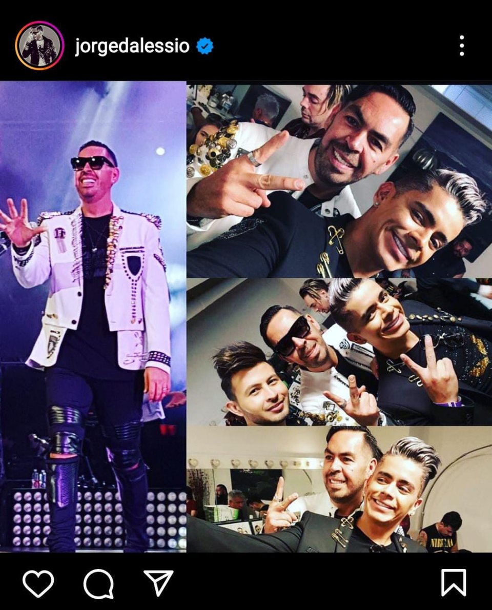 Jorge D'Alessio se despidió del diseñador que trabajó con él y la agrupación de Matute