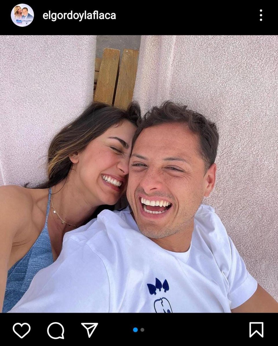 El Chicharito presume a su novia y le dicen que la compró en los comentarios
