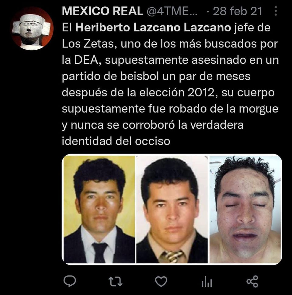 Died during a confrontation with the Mexican Navy after citizens of El Progreso reported a van with armed men