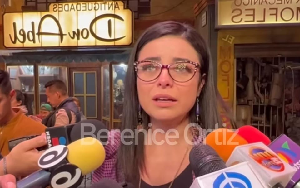 La actriz vio la sentencia por televisión cuando terminaba un llamado