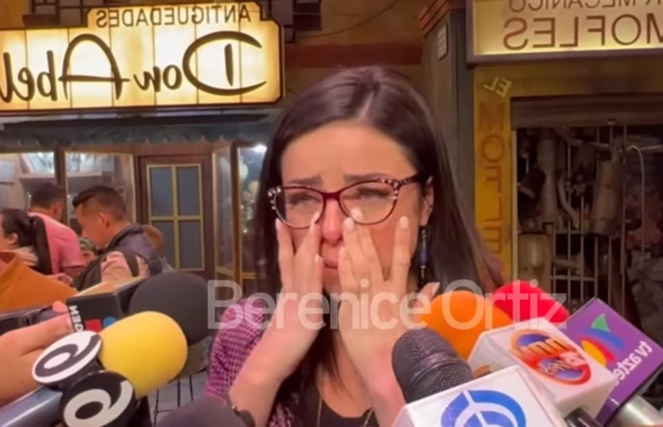 Violeta Isfel rompió en llanto mientras hablaba sobre la sentencia de su amigo Pablo Lyle