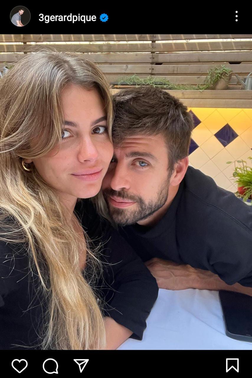 Piqué was not Clara Chía's only secret relationship with a sports man