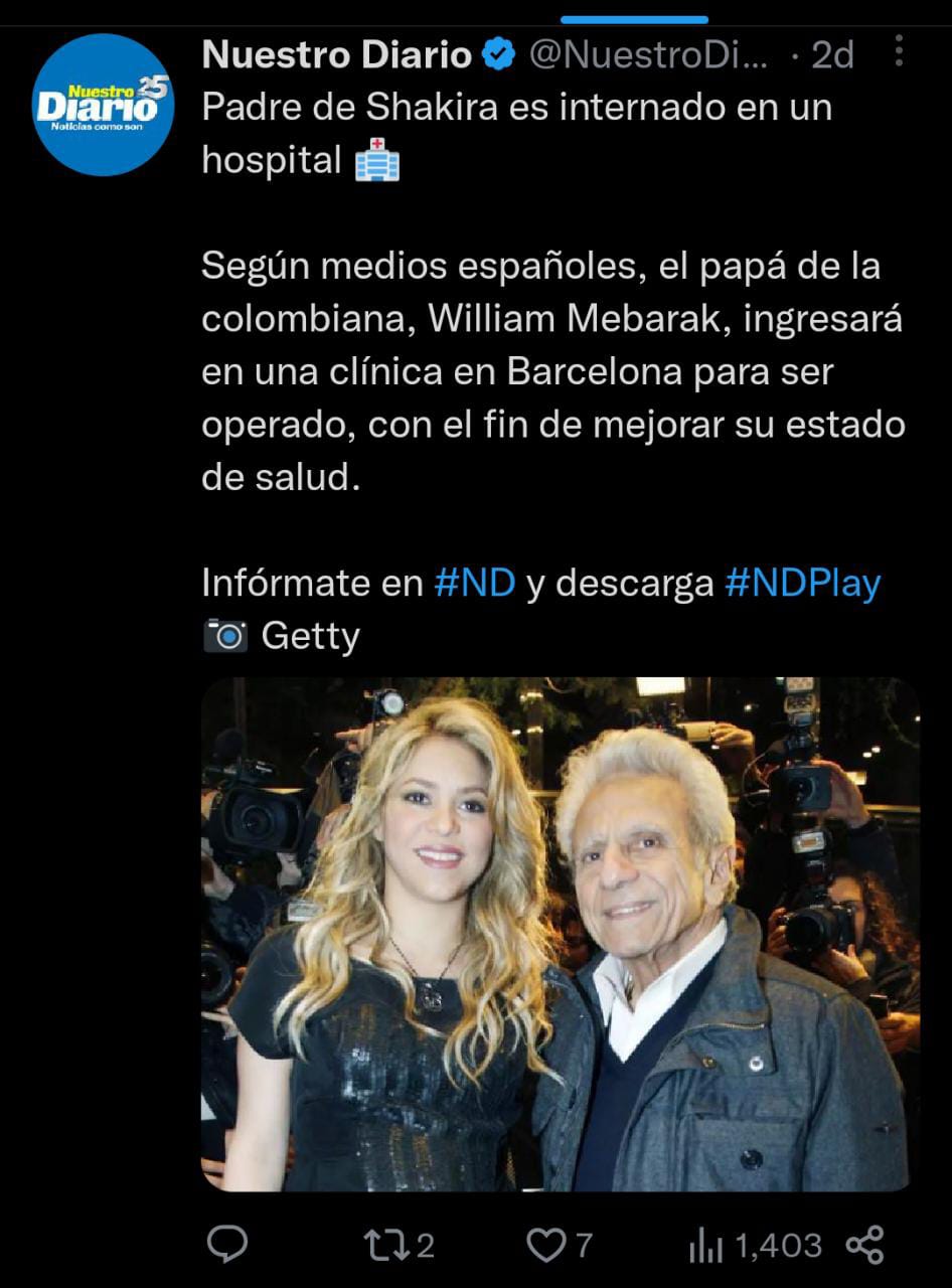 La operación de su padre fue pospuesta hasta nuevo aviso