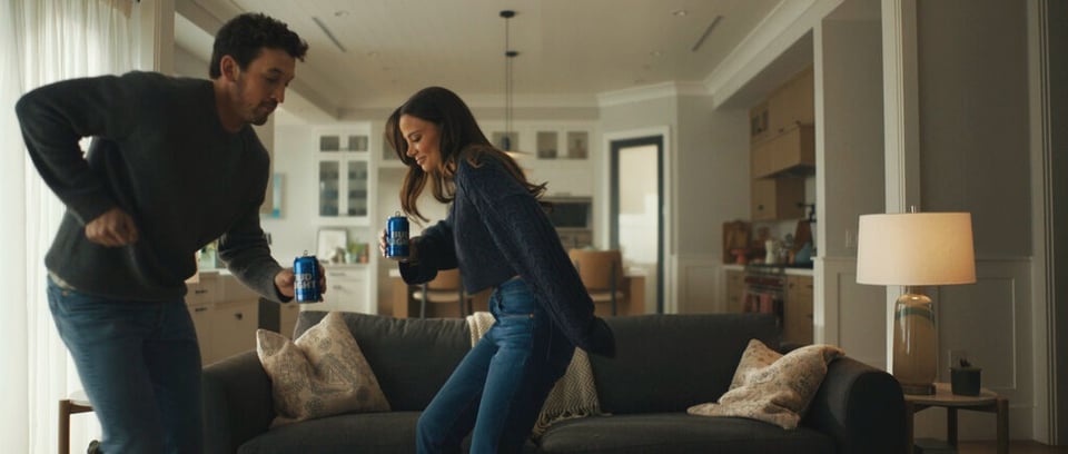 Miles Teller and his wife will promote Bud Light in one of the Super Bowl commercials