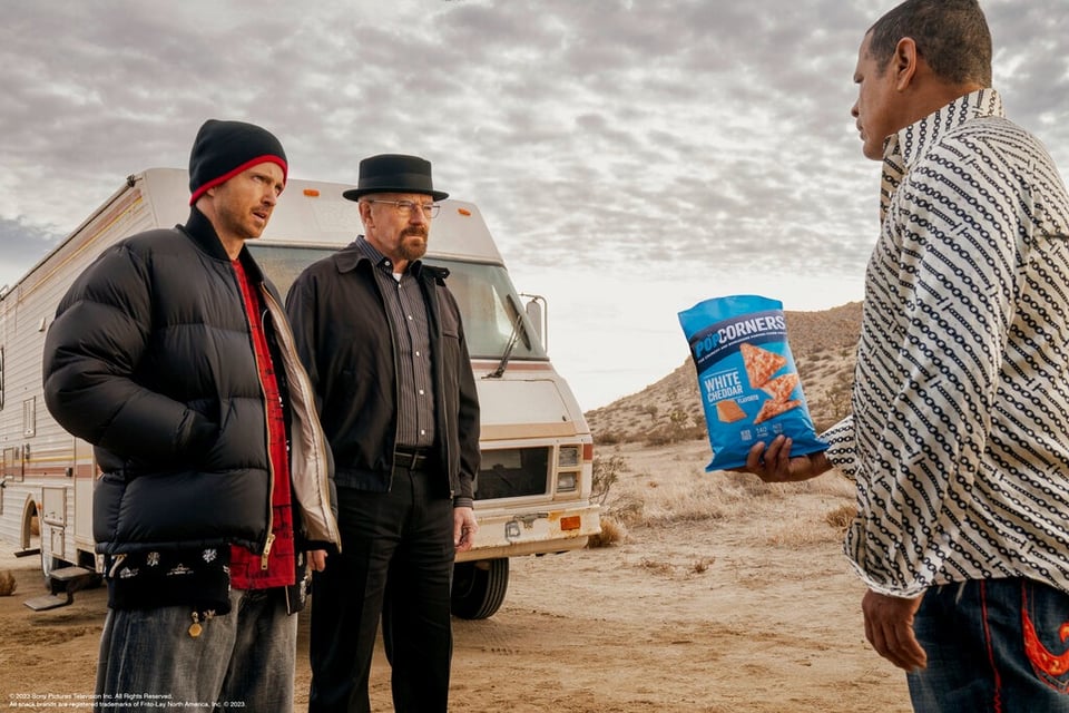 'Breaking Bad' duo return to star in snack commercial