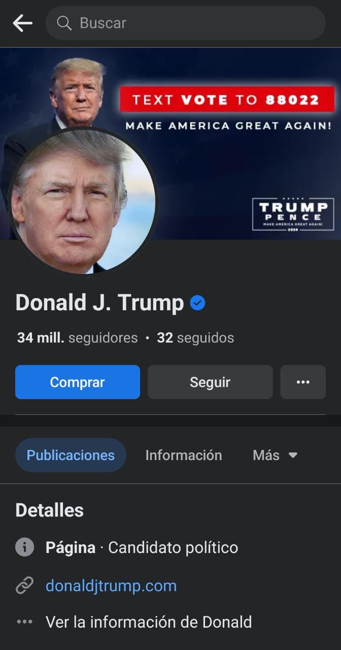 Meta anunció en Enero que las cuentas de Facebook e Instgram de Donald Trump serían restituidas