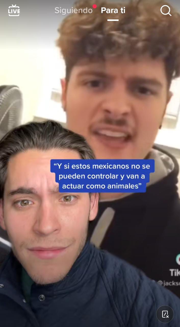 Gringo says that Mexicans should not attend football games