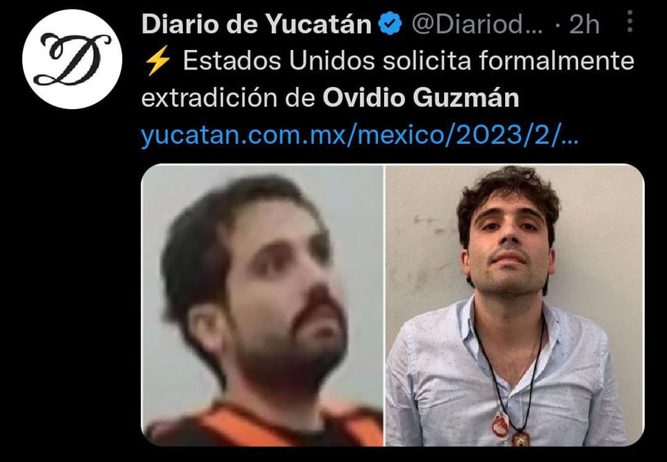 They point out that the arrest of the drug trafficker was related to Biden's visit to Mexico