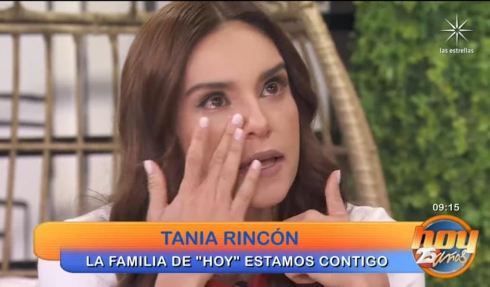 Tania Rincón habla sobre su separación en 'Hoy'
