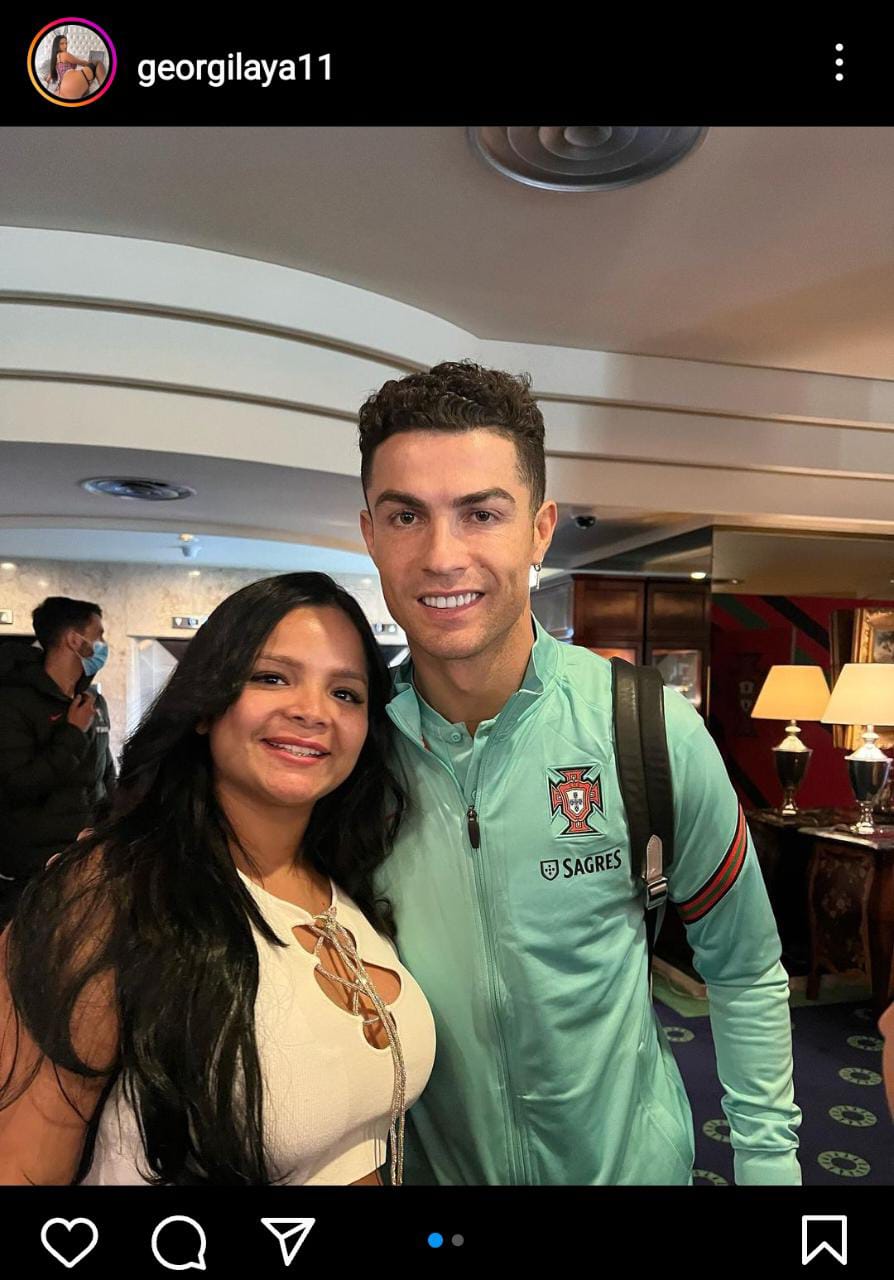Venezuelan influencer Georgilaya claims to have been intimate with Cristiano Ronaldo