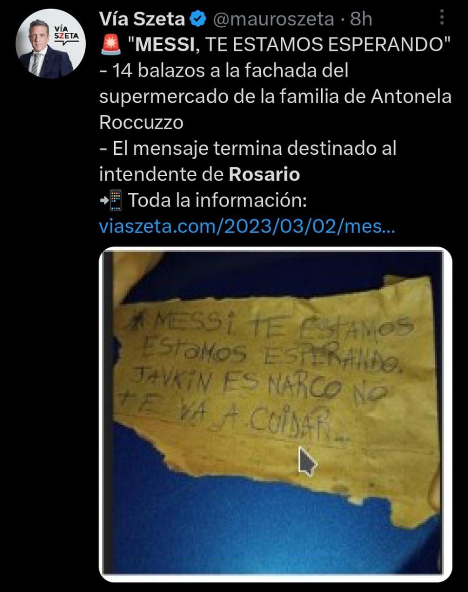 Dejaron amenaza para el jugador de fútbol