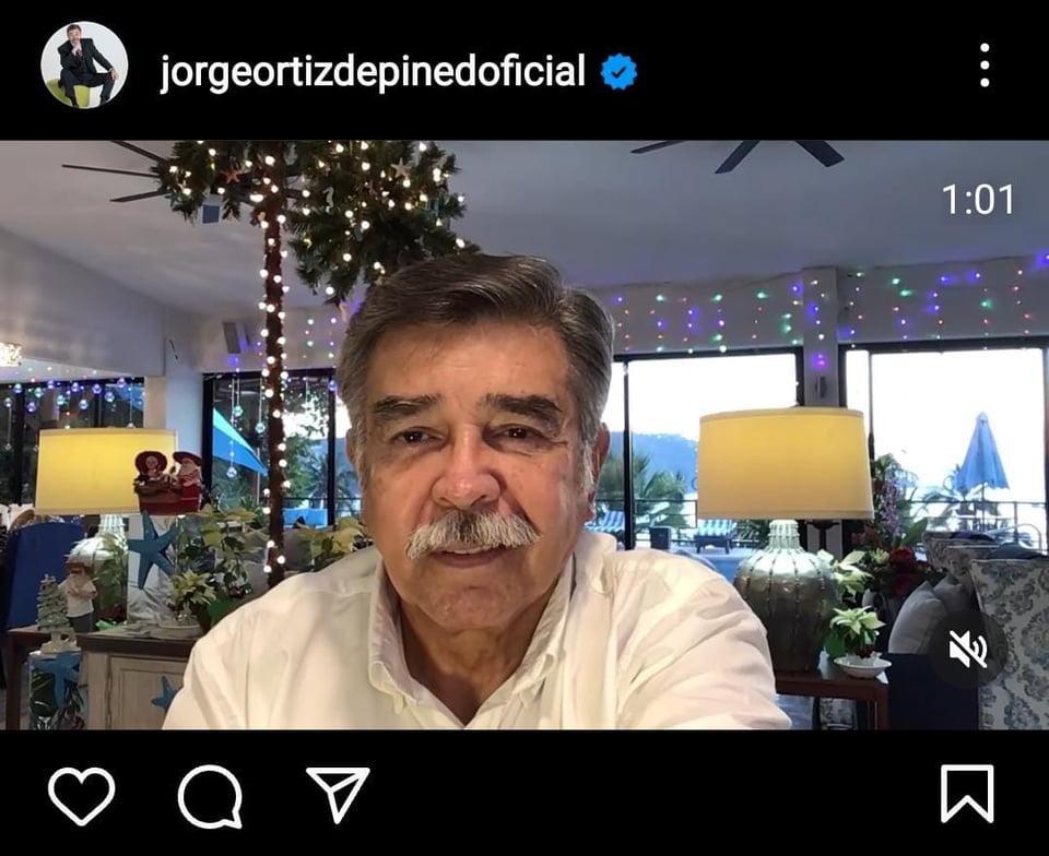 Explicó que no se encuentra en un estado grave