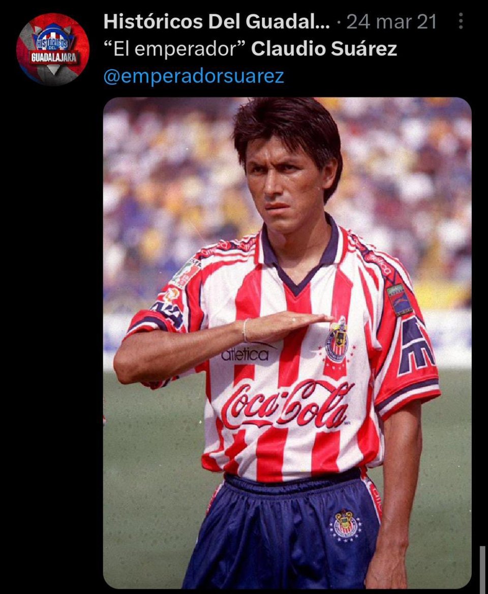 'El emperador' debutó en el año de 1989 y se despidió de las canchas en el año de 2010