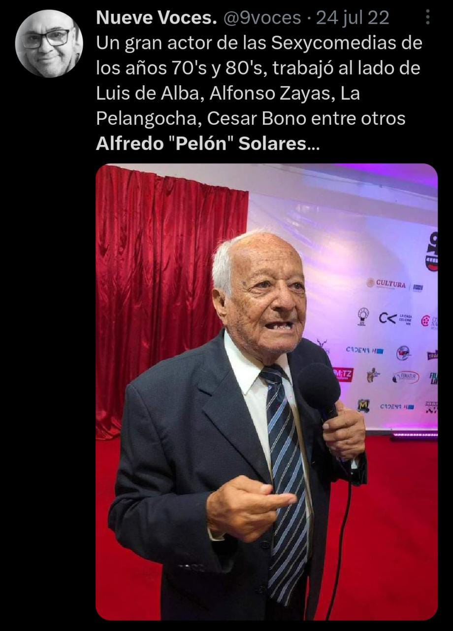 Además de haber trabajado como actor, se desempeñó como guionista y director