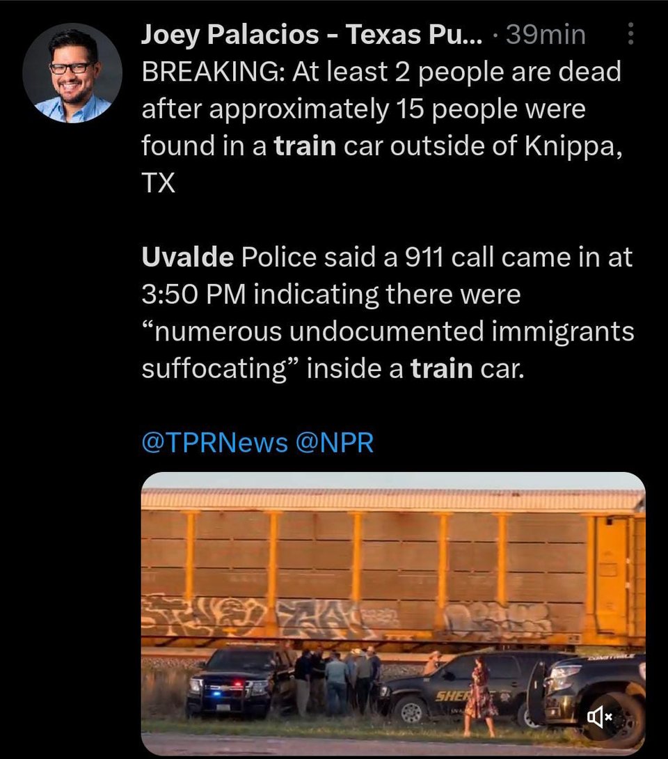 Tragedia en un tren de Texas tuvo múltiples migrantes como víctimas la tarde del viernes