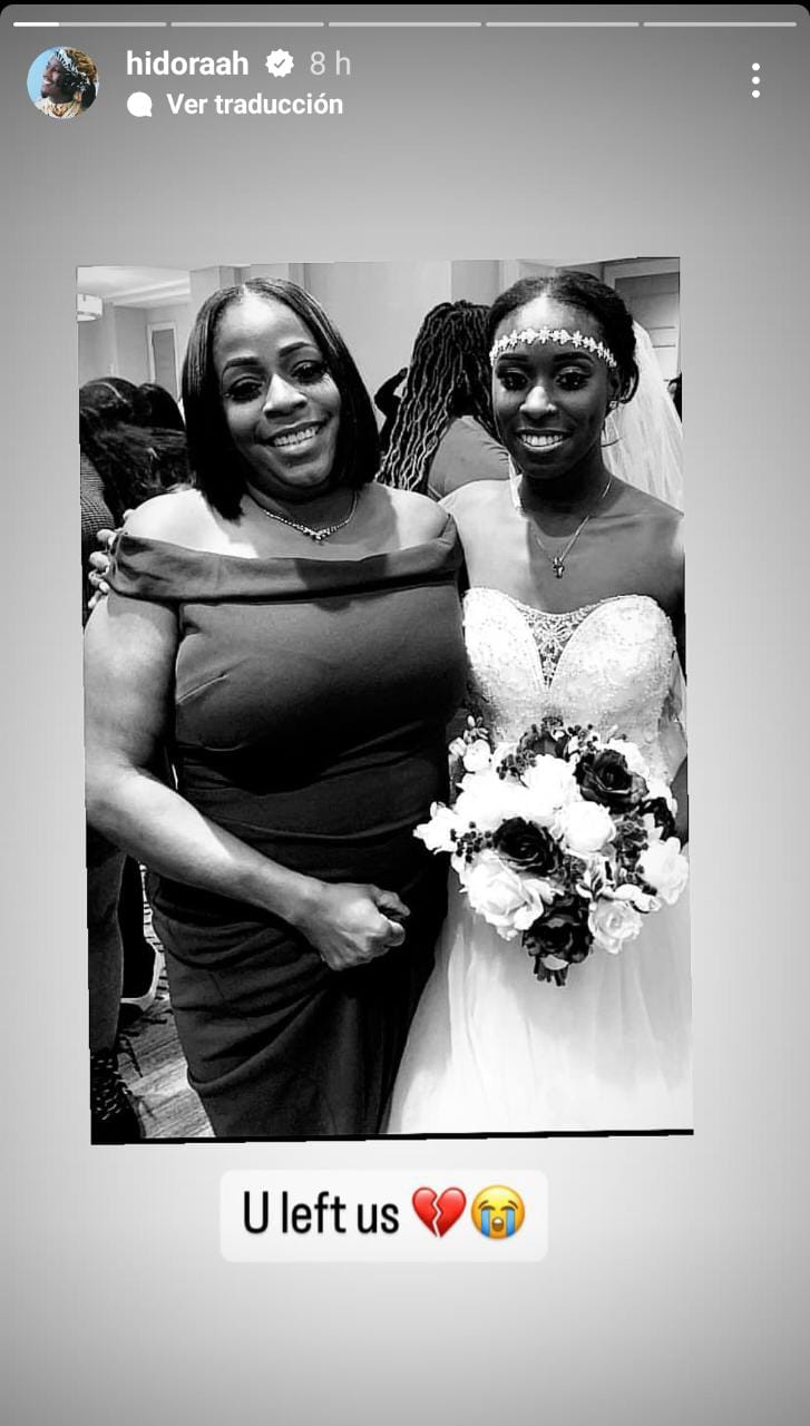 A famous sister dies while he is in jail and his family confirms the news on social networks