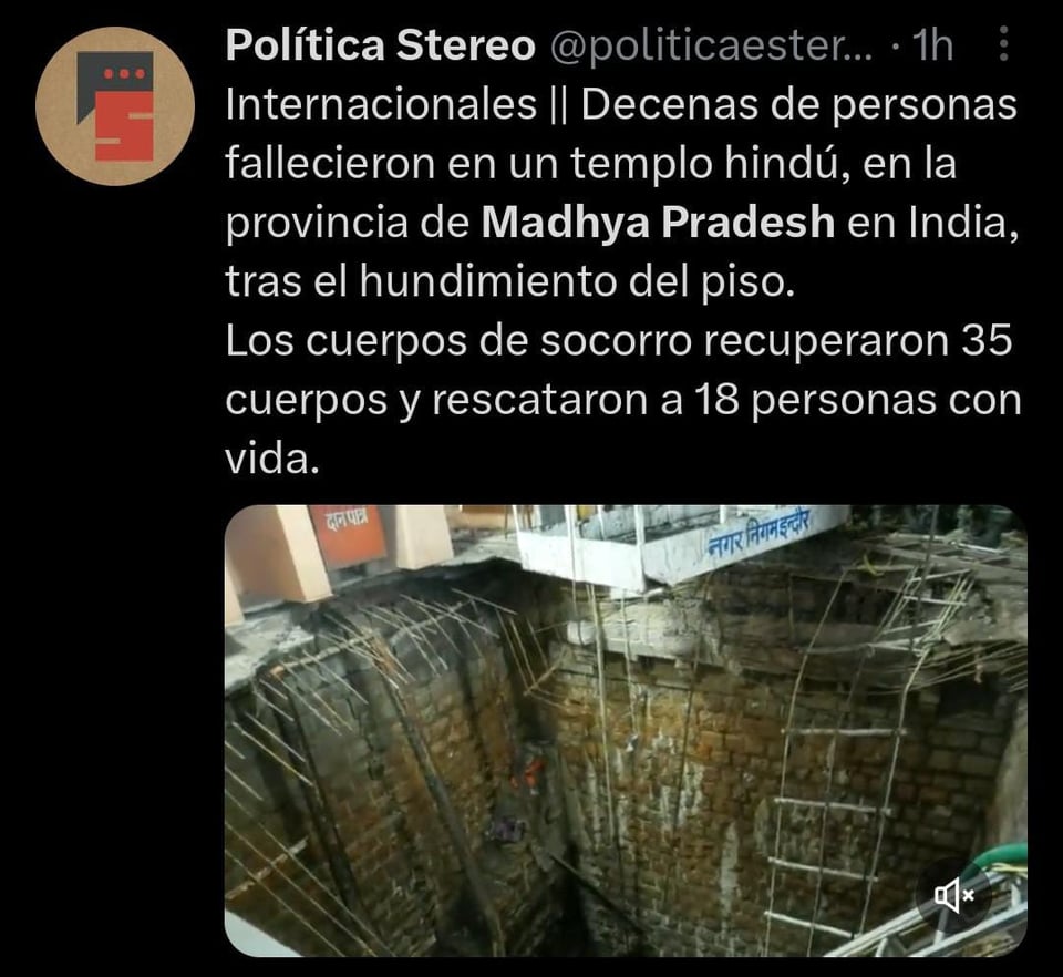 Autoridades habían señalado cubierta del pozo como insegura