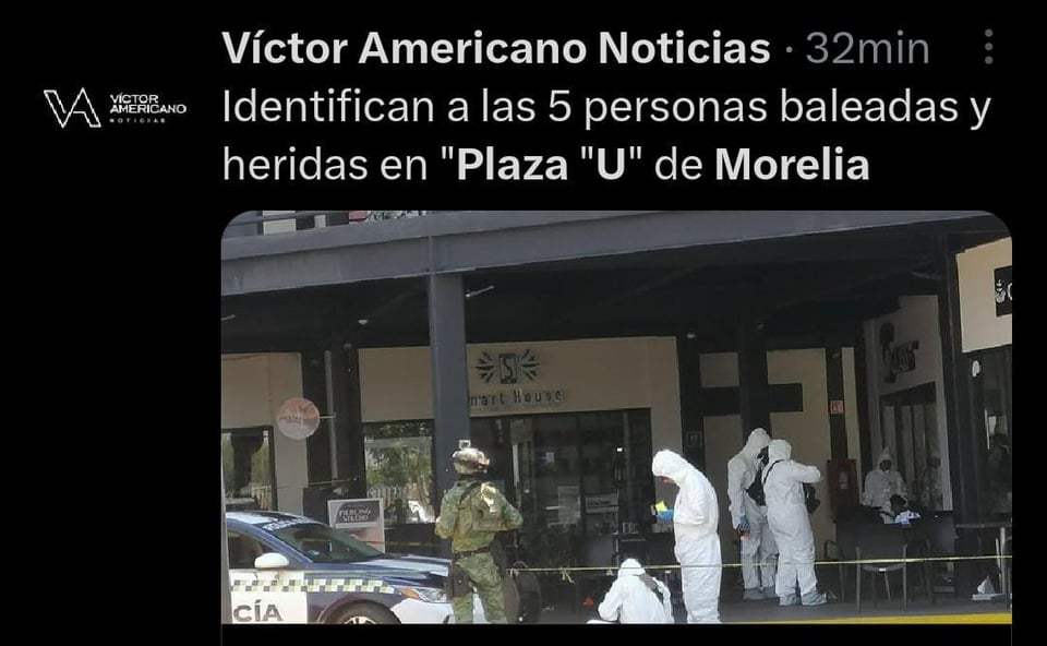 Reportan tiroteo en Mall de México en pleno sábado y confirman 5 heridos