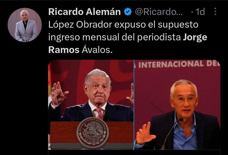 AMLO arremete contra el periodista Jorge Ramos y lo 'expone' durante 'la mañanera'