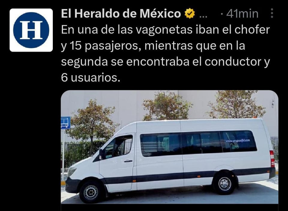 Encuentran una de las camionetas abandonada