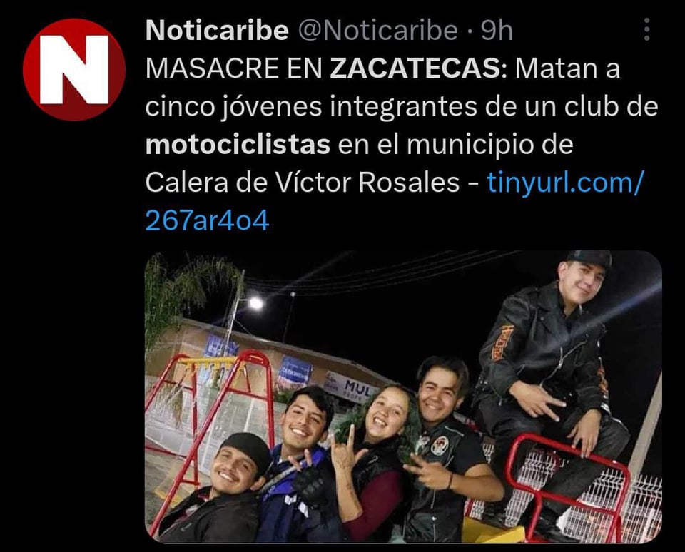 Llegaron policías y servicios médicos a la escena