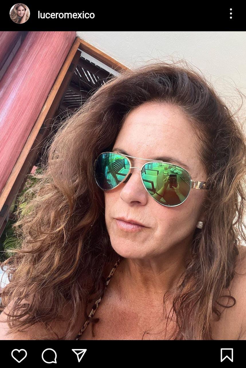 Lucero muestra su verdadero rostro en publicación y sus seguidores reaccionan a eso