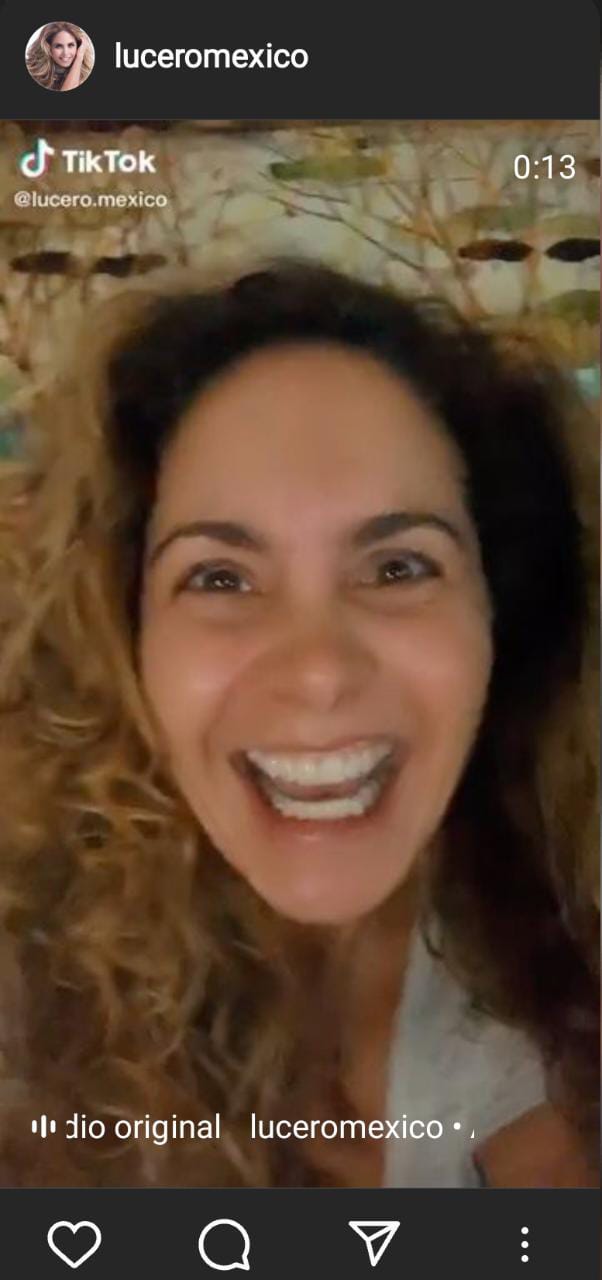 Lucero muestra su verdadero rostro en publicación
